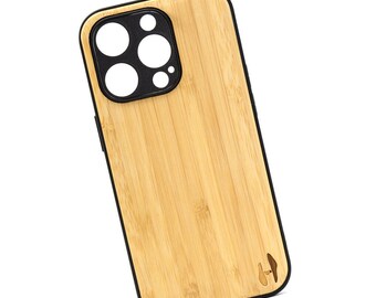 Holzhülle iPhone 14 Pro – Bambus
