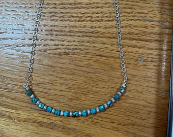 Turquoise and Sterling Silver necklace