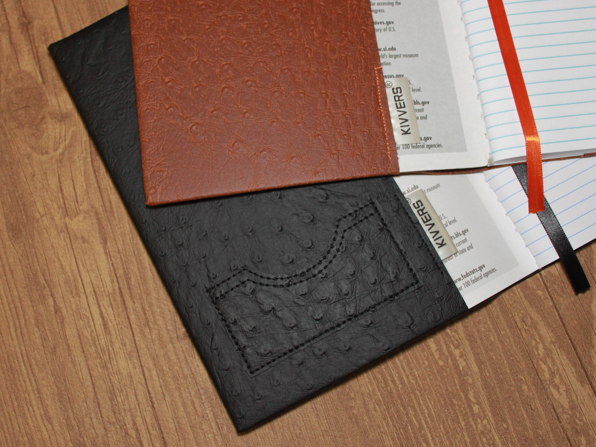 Vegan Faux Leather Refillable Composition Notebook or Journal | Etsy