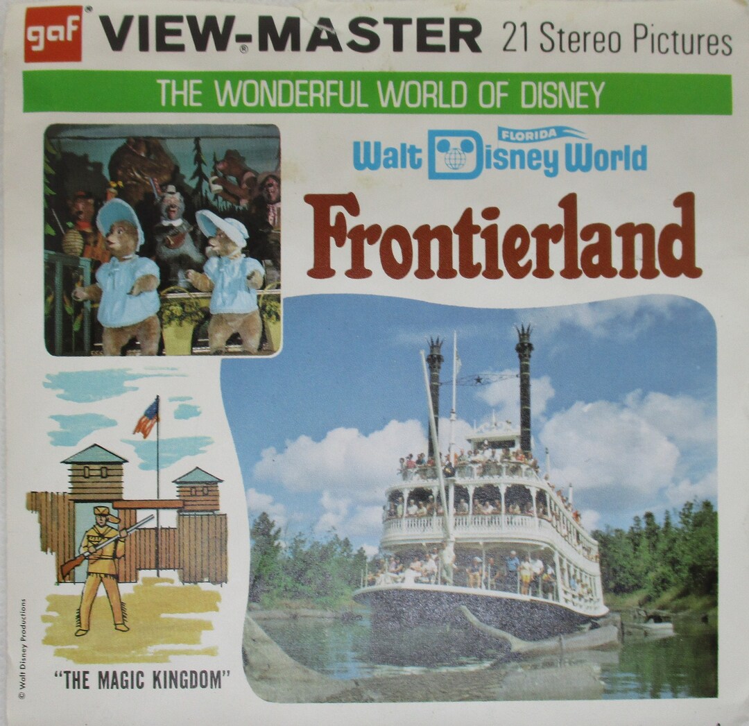 Disney Parks, Magic Kingdom, Disneyland, Disney World View-master