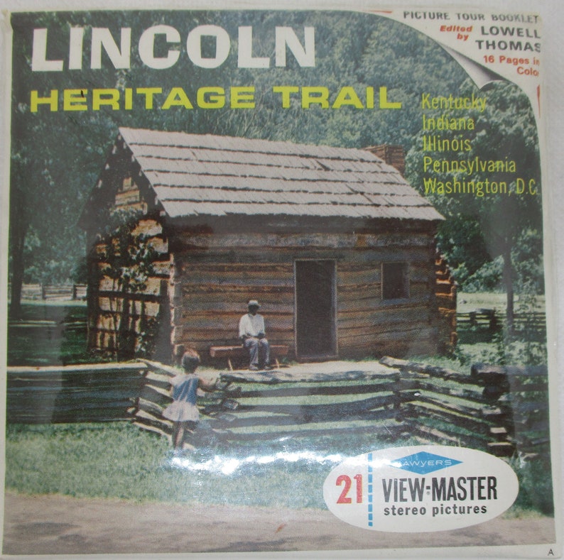 Wisconsin View-Master Reels Indiana Northeast 3 Pennsylvania Illinois Ohio Michigan