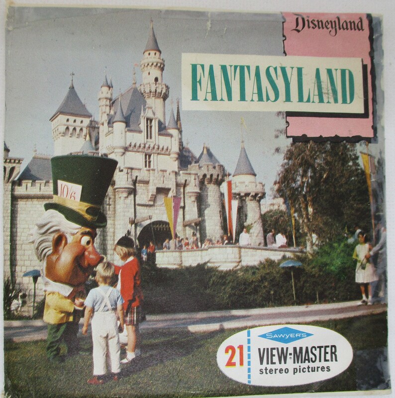 viewmaster reels disneyland
