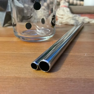 Stainless Steel Reusable Straw - size options
