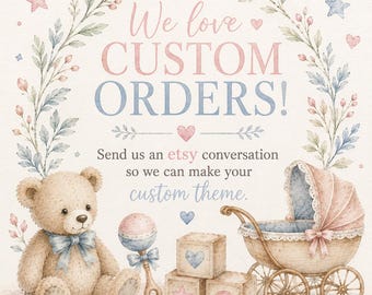 Create Your Own Custom Order - Blocks, DIY Kits and Decor For Your Next Event