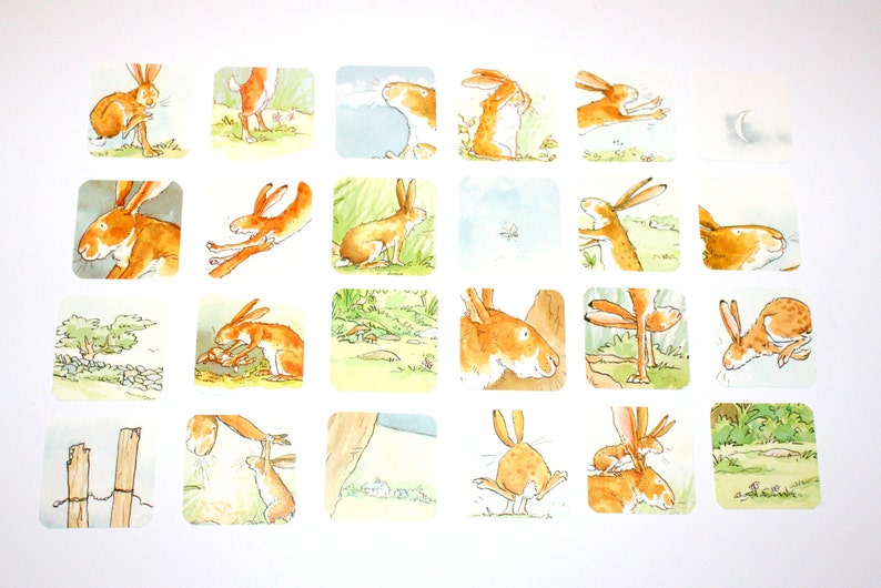 Guess How Much I Love You DIY Baby Shower Craft Wooden Etsy