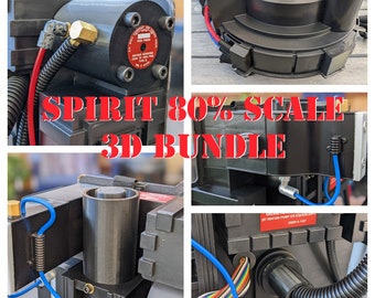 Spirit 80% Pack 3D Printed Upgrade Bundle