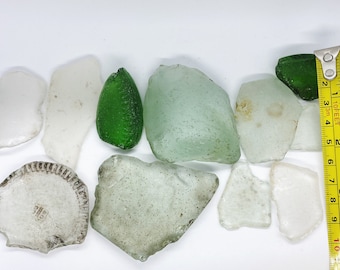 Rivierglas van Lancashire rivieren, Victoriaans glas, 11 stuks lot (3)