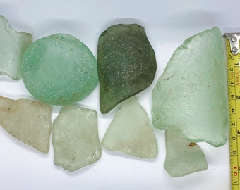 Rivierglas uit Lancashire rivieren, Victoriaans glas 257g (lot 1)