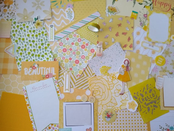 Planner Supplies Pack / Yellow