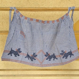 Gingham Check Lugana Evenweave Cross Stitch Fabric - Gray - Stitched Modern