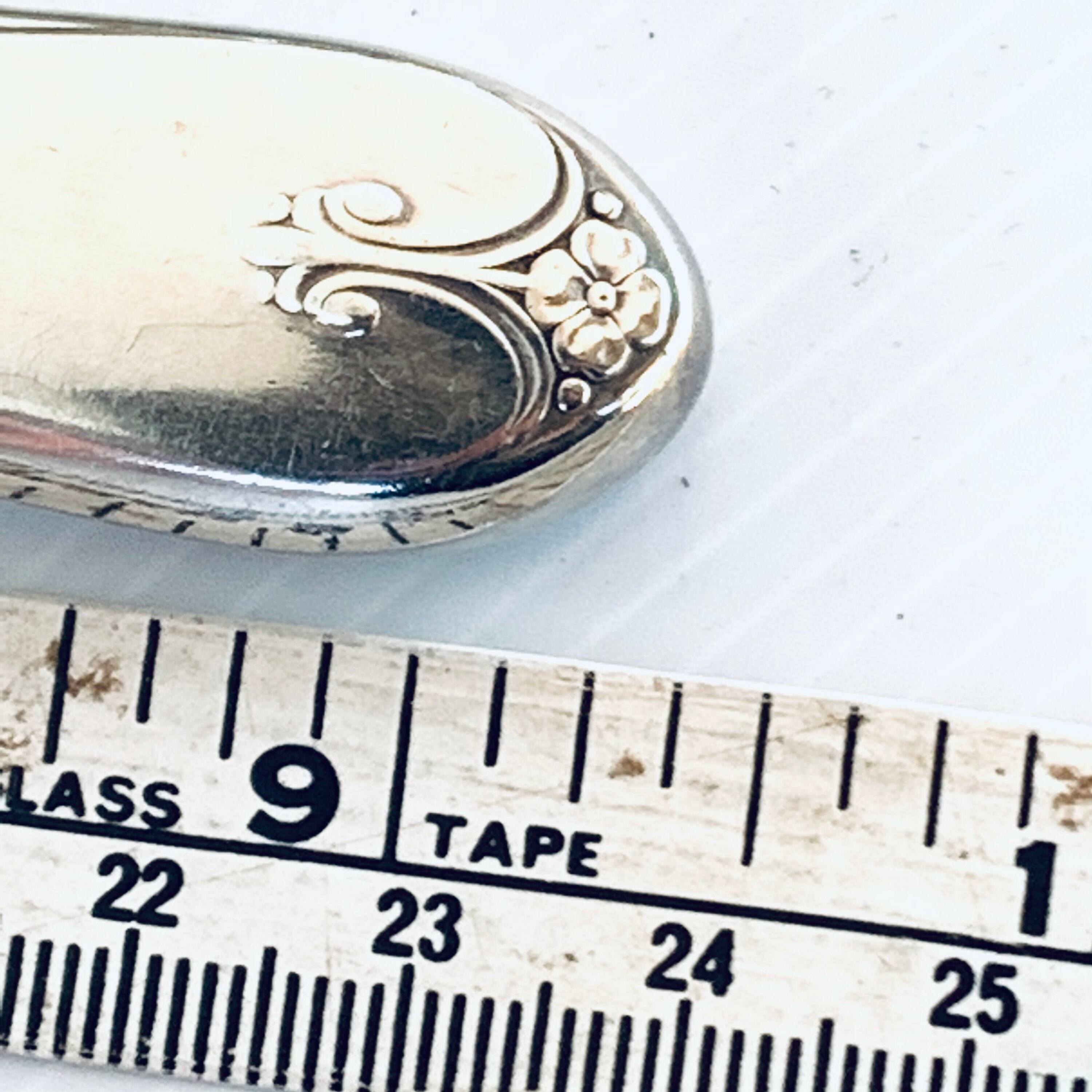 Vintage Silver Plate Stainless Steel Dinner Knives X 6 Rogers Exquisite