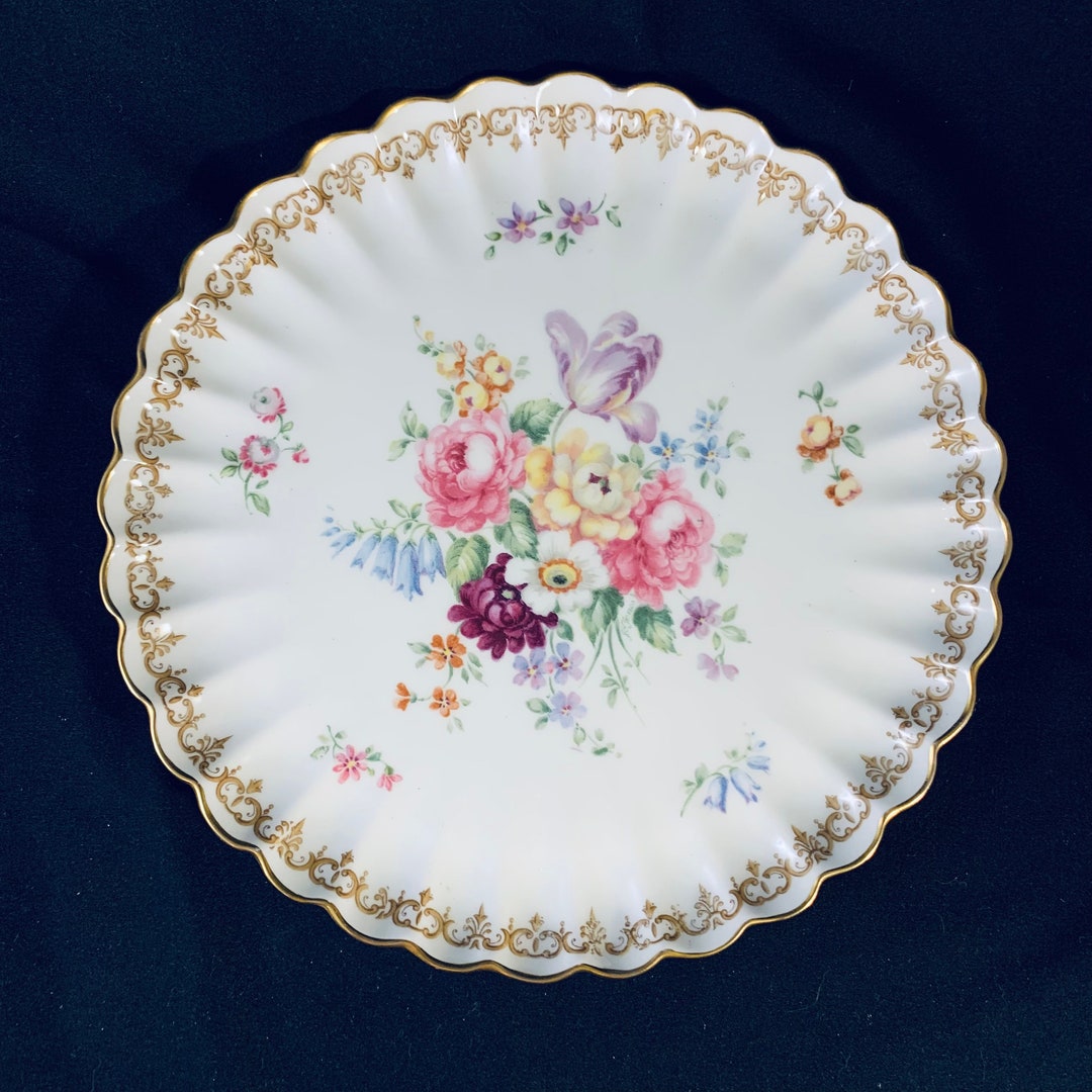 Vintage Fine Bone China Crown Staffordshire Englands Bouquet Etsy