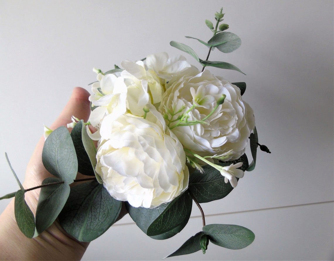 eucalyptus wedding cake topper