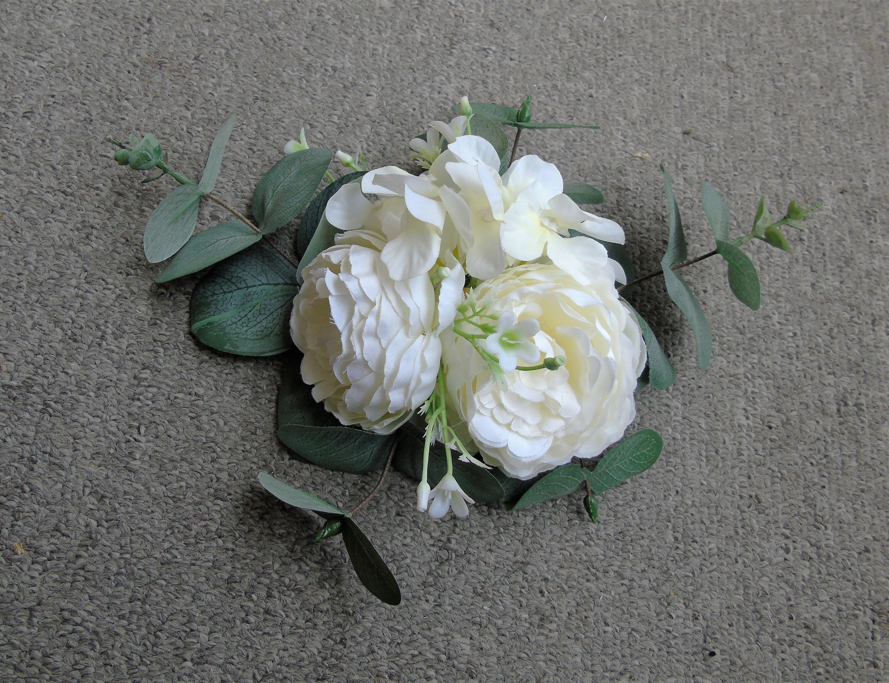 eucalyptus wedding cake topper