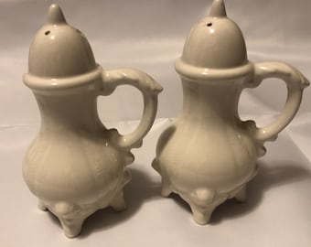 Vintage Teapot Shaped Salt & Pepper Shakers
