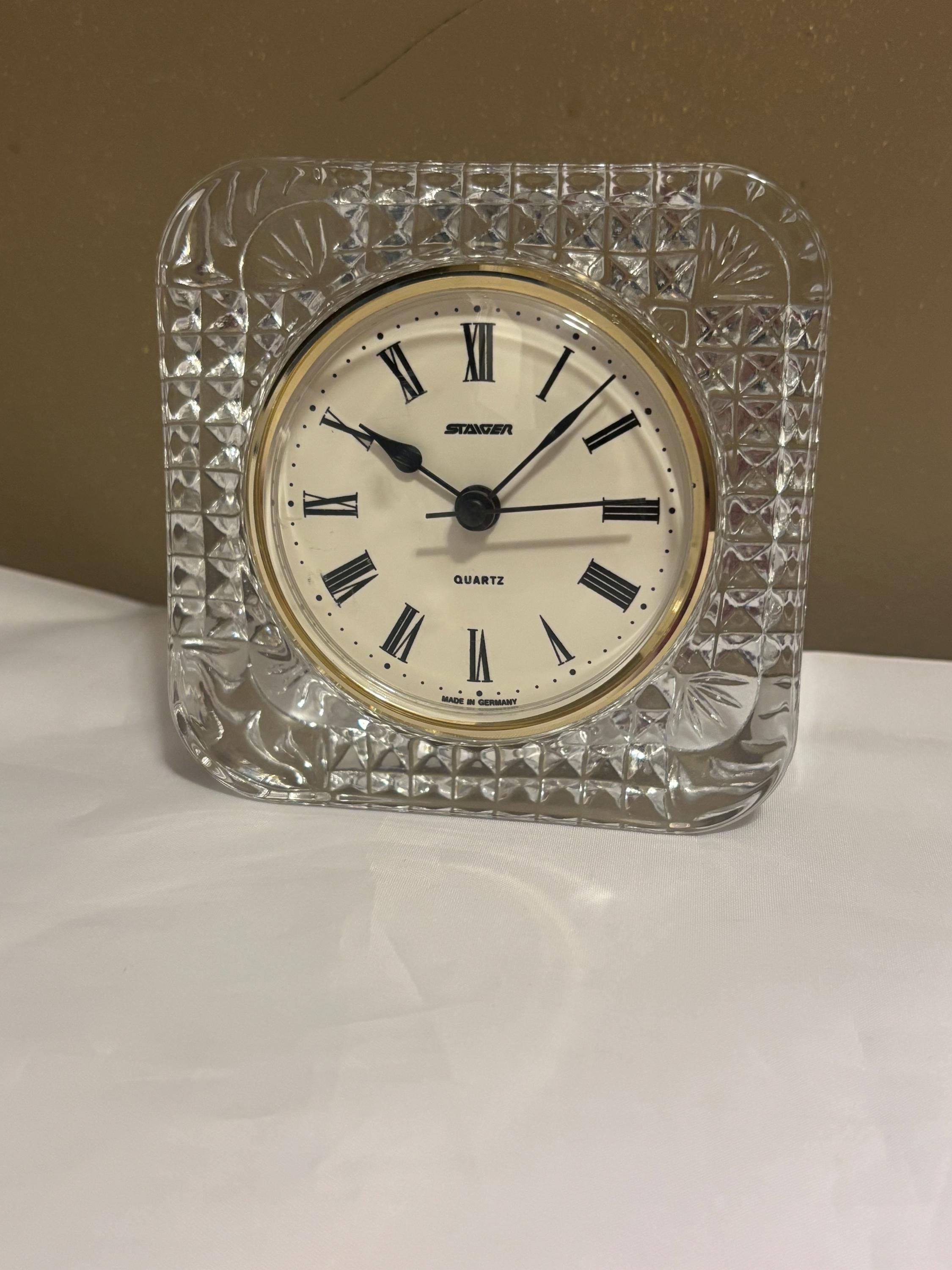 Staiger Germany Quartz Art Deco Style Mantle Desk Clock