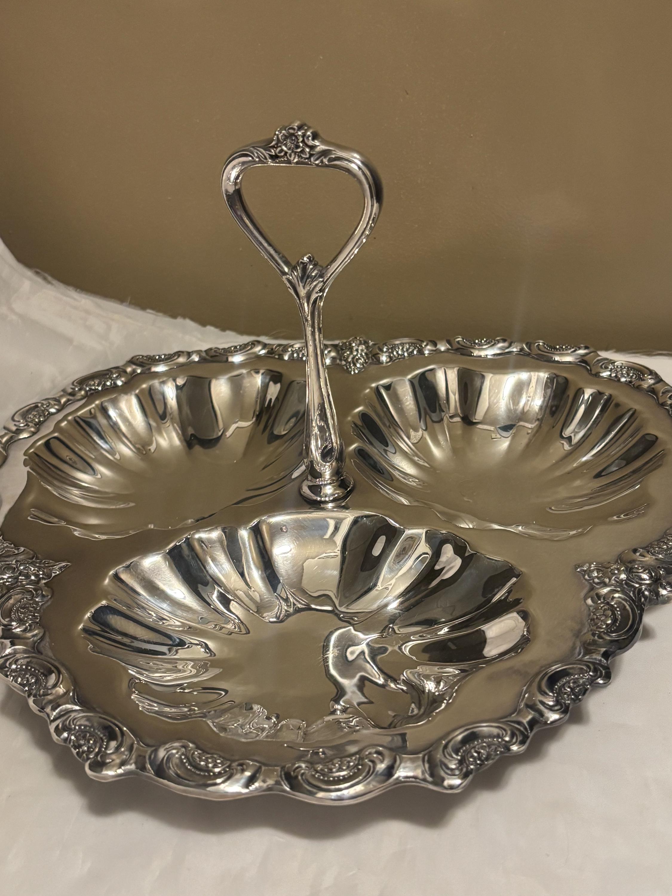 Towle Sterling シルバー製 アンティークトレイ Towle Silver Tray - Etsy