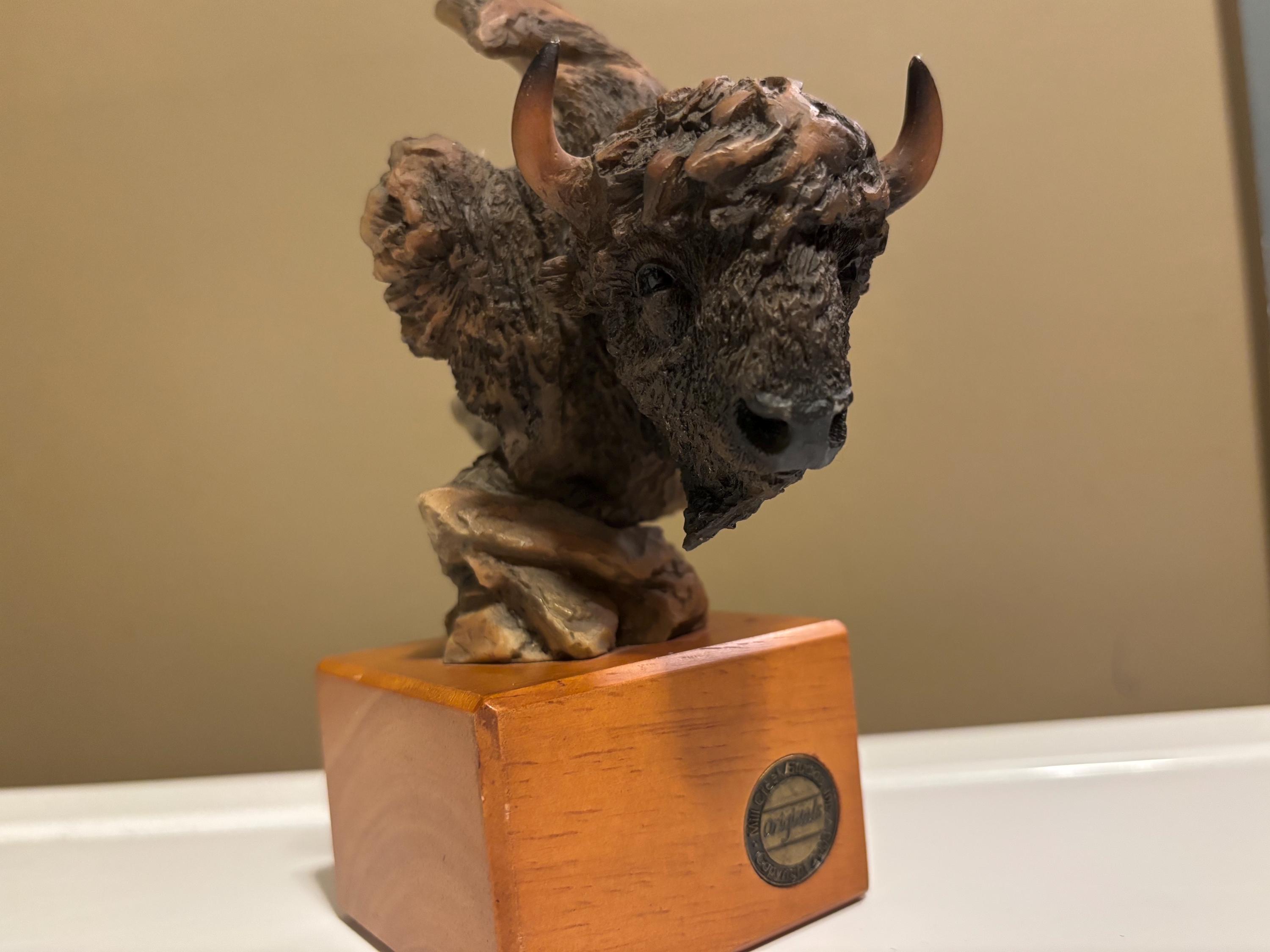 希少 Mill Creek Studio バッファロー 置物 245$ 【公式通販】