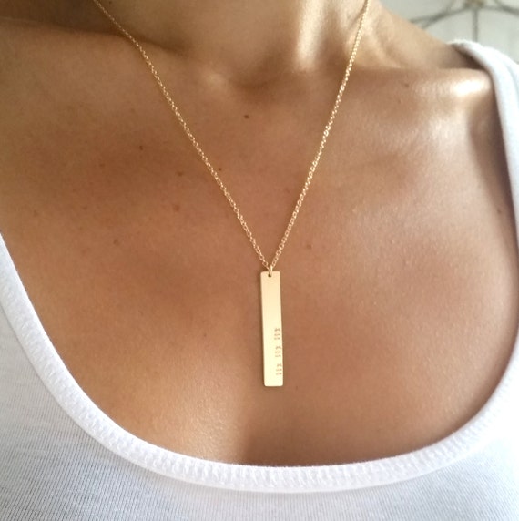 Etsy roman numeral clearance necklace