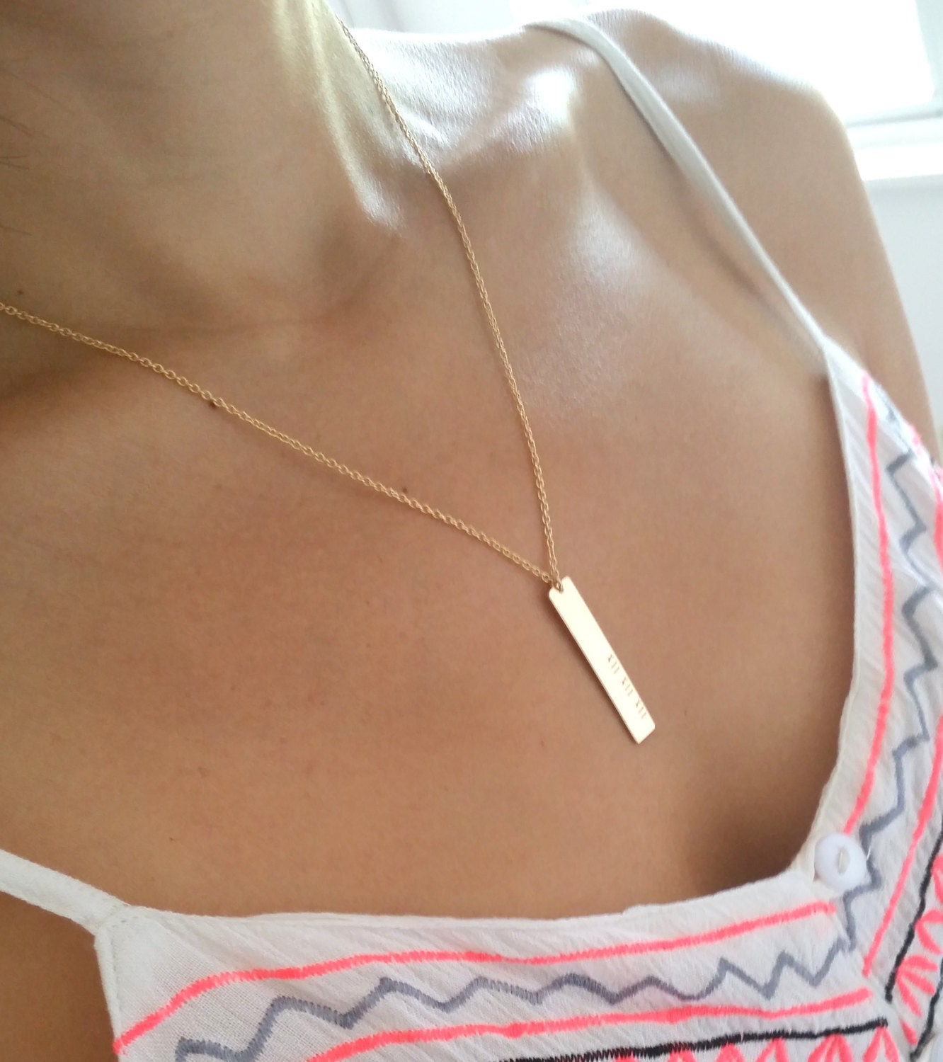 Collana Argento 925 Oro Personalizzabile Con Nome Stampatello | Silver - Foto 8