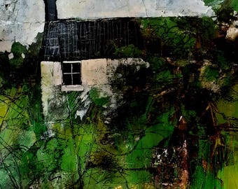 House at the top of the Hill. Ltd Edition Print Six/25