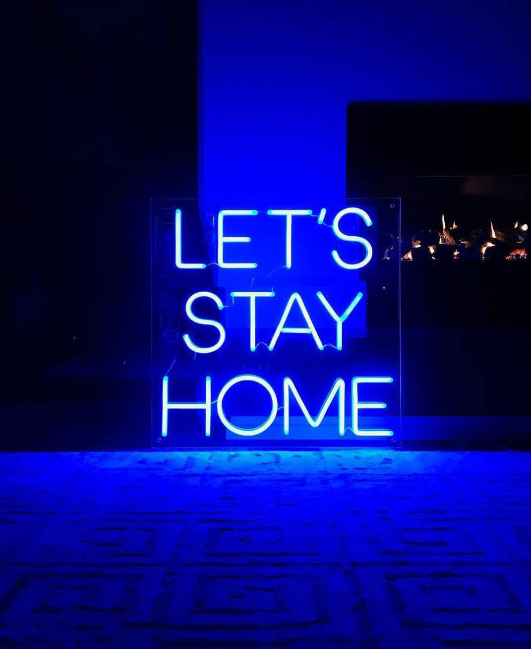 Neon Sign Statut Signes personnalisées Lumière Laissez Permet de la décoration esthétique Aesthétique