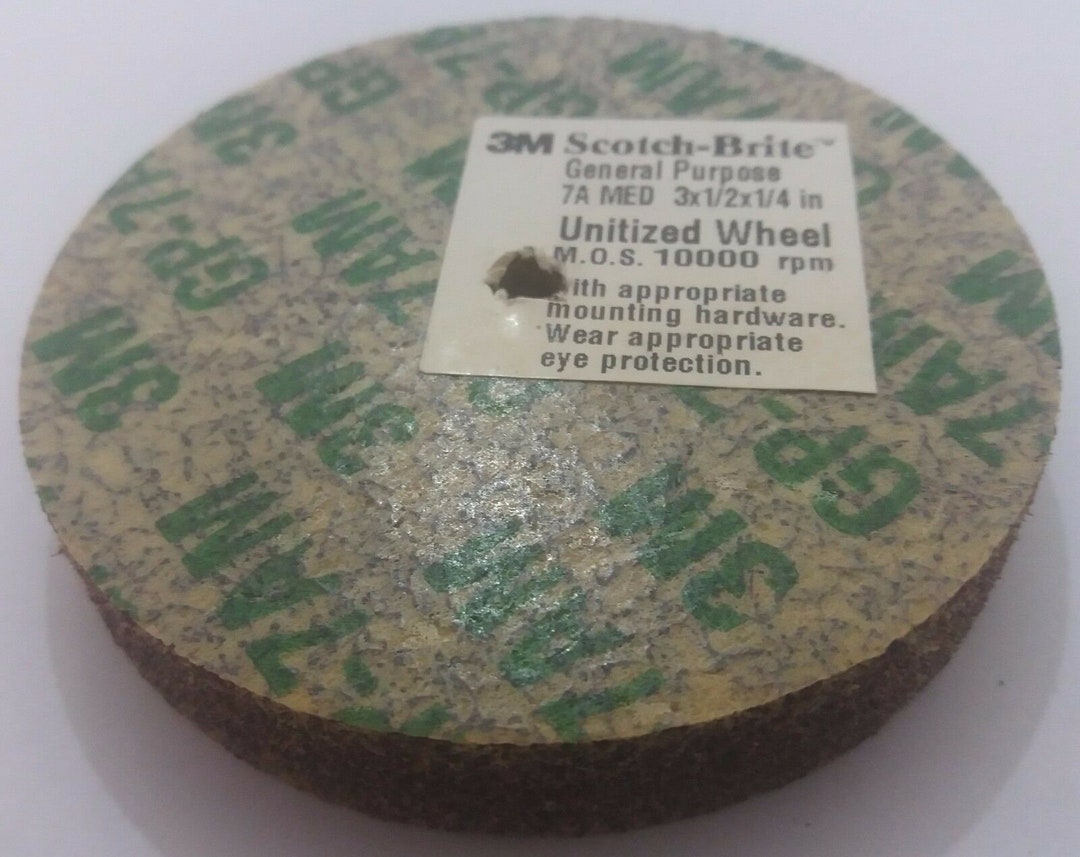 Ruote Scotch-Brite CP-FB Cut And Polish A MED 200x50x76 Mm - Foto 2