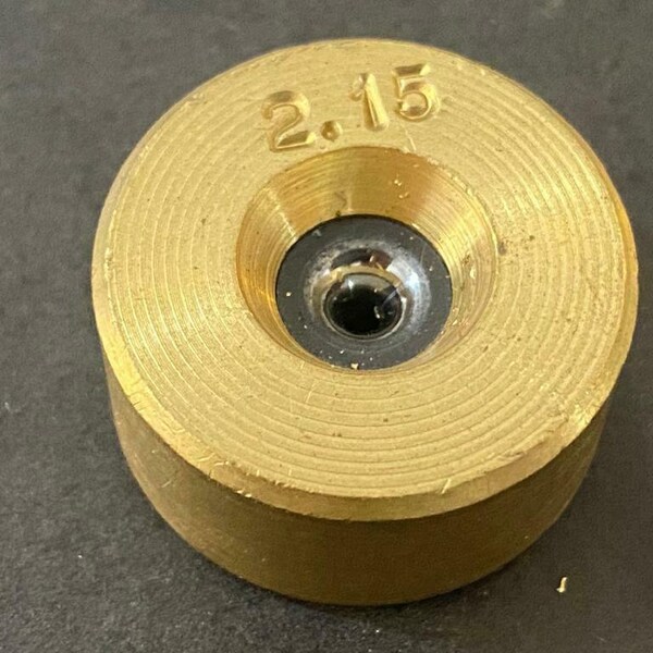 Carbide Brass Round Wire Drawing Die 0.45mm to 2.45mm