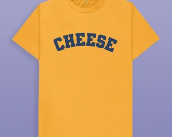 Käse Varsity Unisex T-Shirt Feinschmeckergeschenk