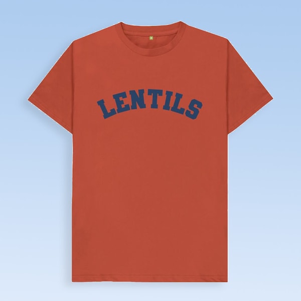 Koszulka unisex Lentils Varsity