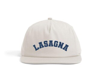 Gorra Lasagna - Gorra estilo universitario