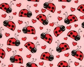 Snails Zola Dots Dark Coral Red 100/% Cotton fabric by the yard