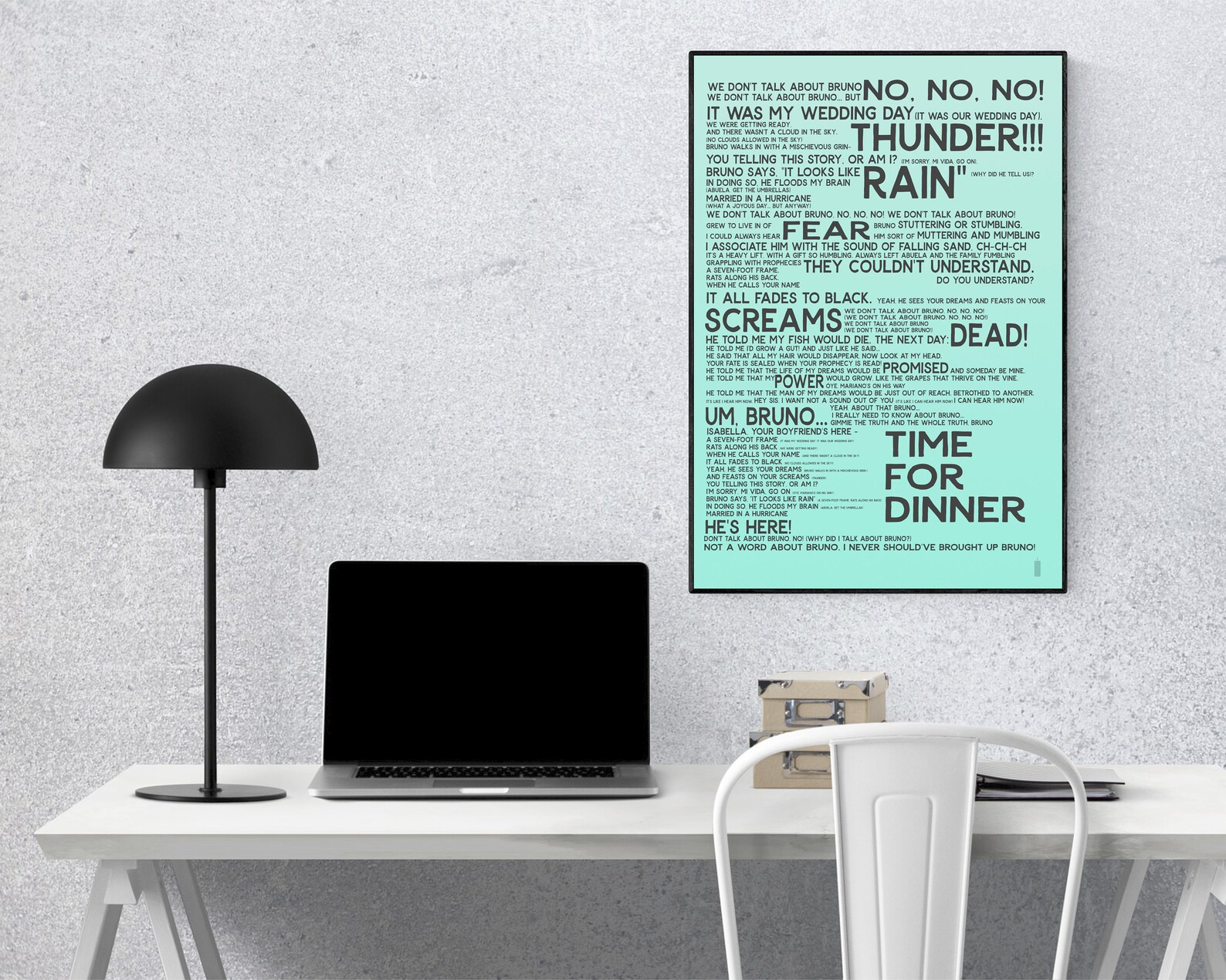 Encanto Song Lyrics Poster Print Printable Song Lyrics Wall Etsy