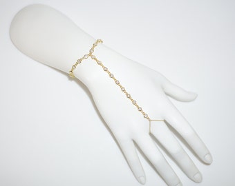 Full CZ diamond by yard Hand Chain Bracelet