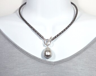 Majorica Style Braided Leather Created 