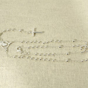 Gold Layered Rosary Necklace image 6