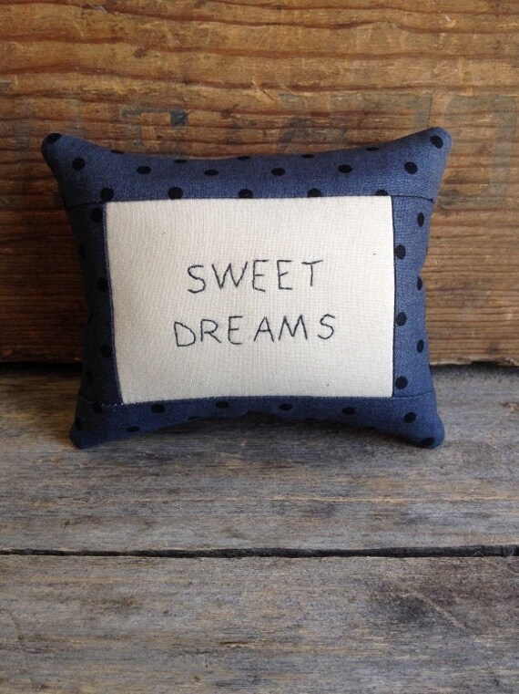 baby sweet dreams pillow