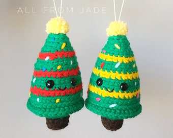 NO SEW Crochet PATTERN: Christmas Tree (English and French)