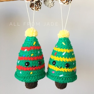 NO SEW Crochet PATTERN: Christmas Tree (English and French)