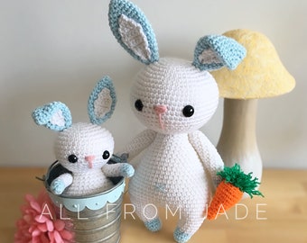 PATRONS au crochet : Leo et Billy les lapins disponibles en Français et Anglais