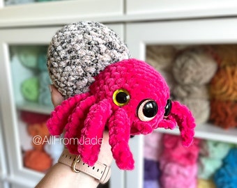 NO-SEW Crochet PATTERN: Sabrina the Spider (English/french)