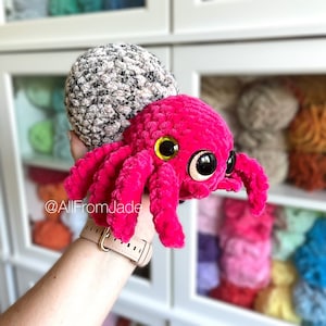 NO-SEW Crochet PATTERN: Sabrina the Spider (English/french)