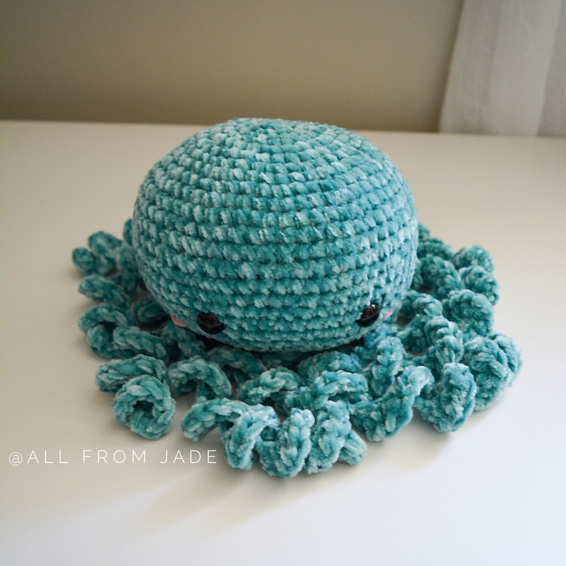 CROCHET PATTERNS : Olivia & Paige the Octopus Moms and their babies English/French image 6