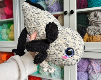 Crochet PLUSHIE: Jumbo Blanket Axolotl