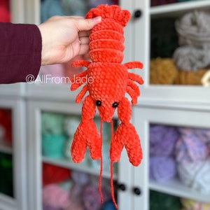 Crochet PATTERN: Larry the Lobster English/French image 9