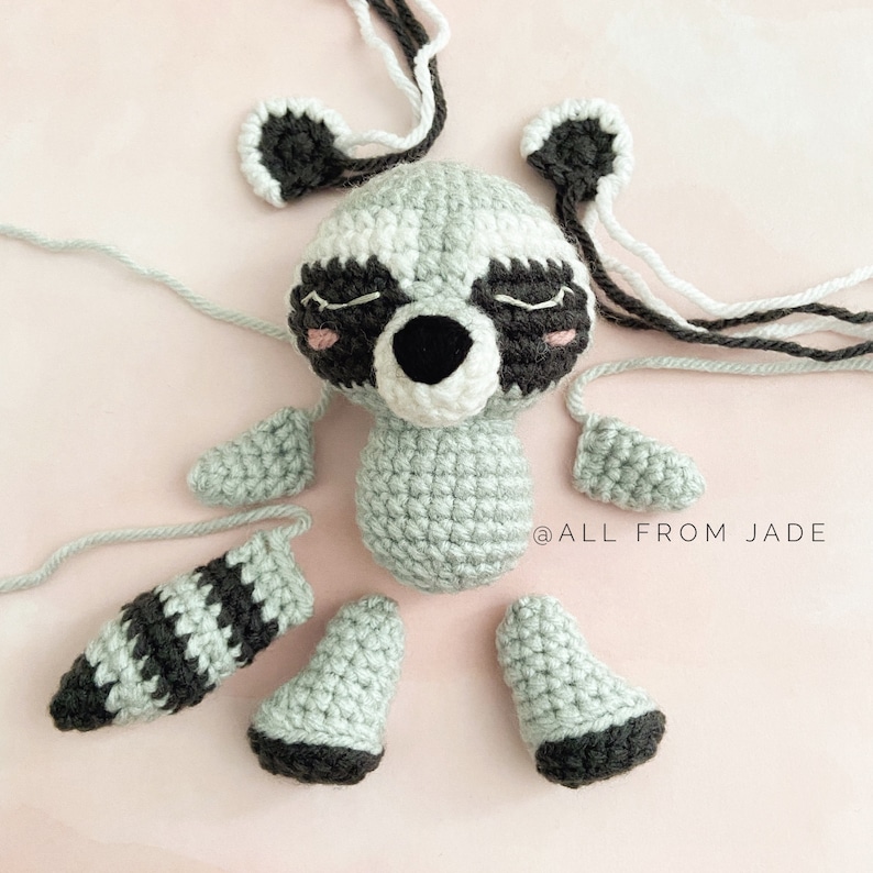 CROCHET PATTERNS : Collection Woodland Animals English and French image 9