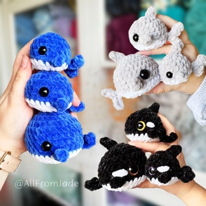 Bundle 7 Baby Animals, no sew amigurumi crochet patterns