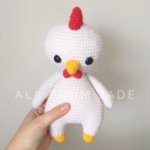 5 CROCHET PATTERNS : The Tall Farm Animals Collection image 4
