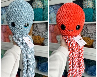 Crochet PLUSHIE: jumbo squid