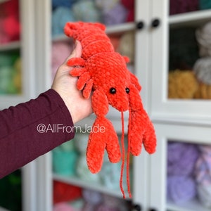 Crochet PATTERN: Larry the Lobster English/français image 10